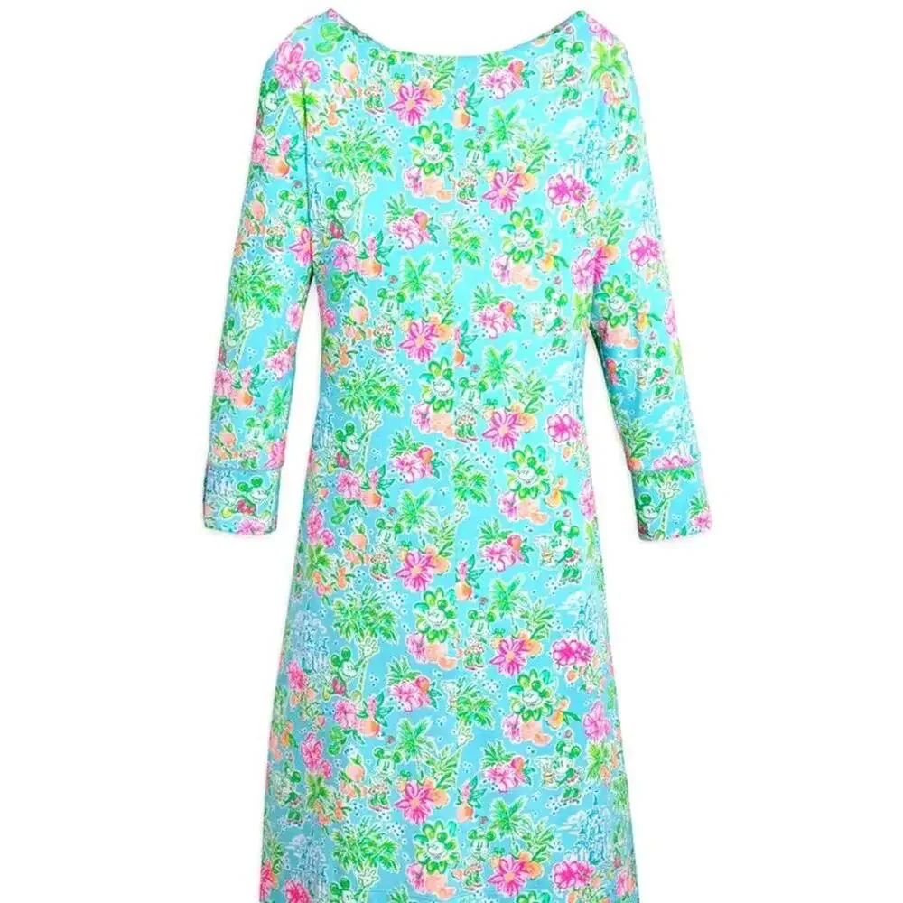 Lilly Pulitzer Lilly Loves Disney Sophie Dress 3/4 Sleeve - Size - Medium - NWT - Picture 3 of 8
